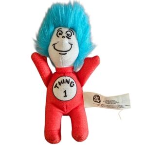 Dr. Seuss Thing 1 plush. Official movie merchandise The cat in the hat Vintage